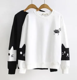 Kawaii Therapy Clothing<Kawaii Neko Cat Harajuku Sweater – Limited Edition