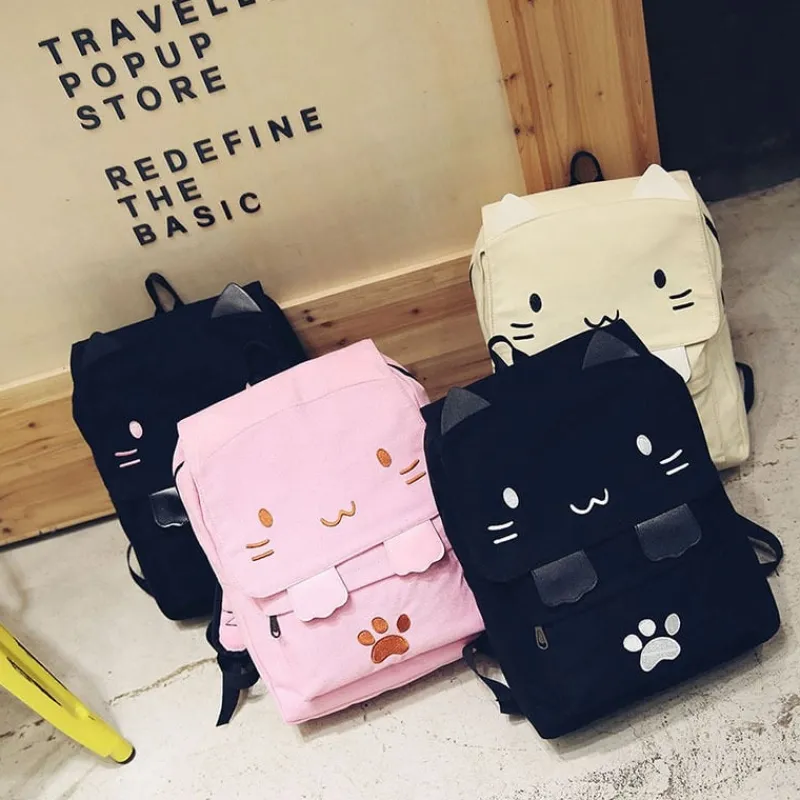 Kawaii Therapy Japanese Style Backpacks<Kawaii Neko Cat Harajuku Backpack