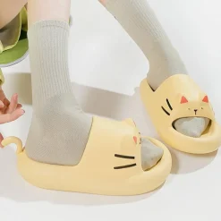 Kawaii Therapy Slippers<Kawaii Neko Cat Paw Harajuku Pastel Slippers