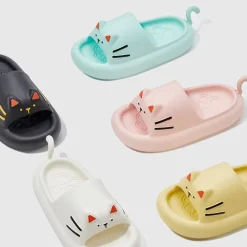 Kawaii Therapy Slippers<Kawaii Neko Cat Paw Harajuku Pastel Slippers