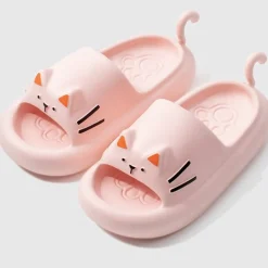Kawaii Therapy Slippers<Kawaii Neko Cat Paw Harajuku Pastel Slippers