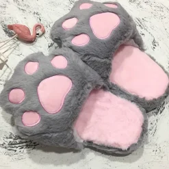 Kawaii Therapy Slippers<Kawaii Neko Cat Paw Slippers – Special Edition
