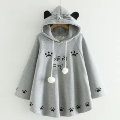 Kawaii Therapy Clothing<Kawaii Neko Cat Paws Harajuku Hoodie – Special Edition