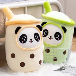Kawaii Therapy Boba | Cute Stuffed Animals<Kawaii Panda Boba Tea Plush XL (50cm)