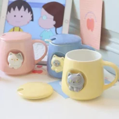 Kawaii Therapy Bottles<Kawaii Pastel Cat Ceramic Cup – Limited Edition