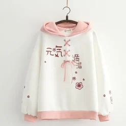 Kawaii Therapy Clothing<Kawaii Pastel Cherry Blossom Harajuku Hoodie
