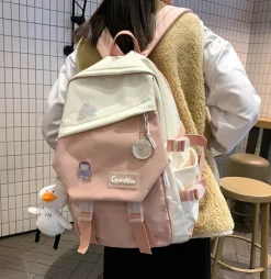 Kawaii Therapy School Backpacks | Preppy Backpacks<Kawaii Pastel Preppy Style Harajuku Backpack – Limited Edition