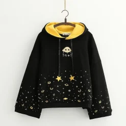 Kawaii Therapy Clothing<Kawaii Pastel Space Galaxy Hoodie – Special Edition