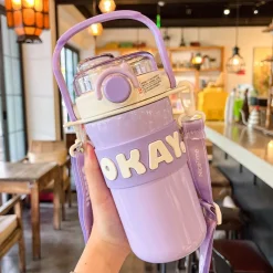 Kawaii Therapy Bottles<Kawaii Pastel Stainless Steel Flask (635ml) – Limited Edition
