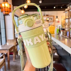 Kawaii Therapy Bottles<Kawaii Pastel Stainless Steel Flask (635ml) – Limited Edition