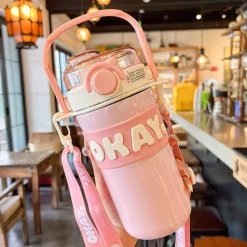 Kawaii Therapy Bottles<Kawaii Pastel Stainless Steel Flask (635ml) – Limited Edition