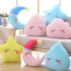 Kawaii Therapy Pillows<Kawaii Pastel Starry Cloud Moon Pillow Plush