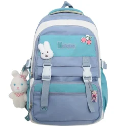 Kawaii Therapy School Backpacks | Preppy Backpacks<Kawaii Pastel Style Large Capacity College Backpack