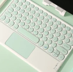 Kawaii Therapy Keyboards & Keycaps<Kawaii Pastel Wireless Keyboard Mouse Set – Limited Edition