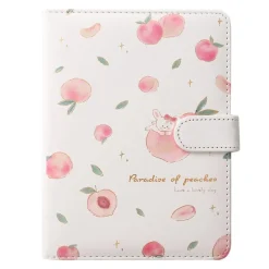 Kawaii Therapy Notebooks<Kawaii Peach Notebook with Cover – Limited Edition