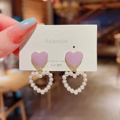 Kawaii Therapy Earrings<Kawaii Pearly Hearts Harajuku Earrings – Limited Edition