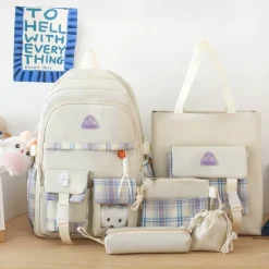 Kawaii Therapy School Backpacks | Preppy Backpacks<Kawaii Preppy Style Harajuku Backpack Set – Limited Edition