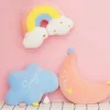 Kawaii Therapy Pillows<Kawaii Rainbow Cloud Moon Pillow – Limited Edition
