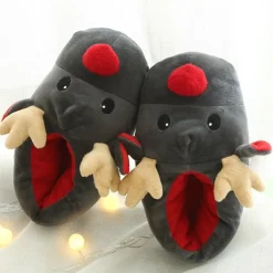 Kawaii Therapy Slippers<Kawaii Reindeer Fluffy Slippers – Limited Edition