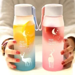Kawaii Therapy Bottles<Kawaii Reindeer Starry Sky Bottle (500ml)