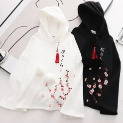 Kawaii Therapy Clothing<Kawaii Sakura Cherry Blossom Harajuku Hoodie