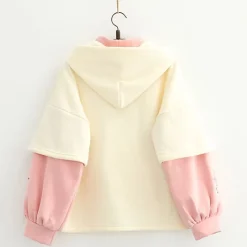 Kawaii Therapy Clothing<Kawaii Sakura Floral Cherry Blossom Hoodie – Limited Edition