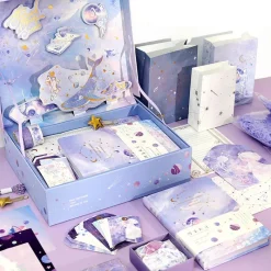 Kawaii Therapy Stickers<Kawaii Sakura Notebook Sticker Gift Set – Limited Edition