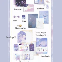 Kawaii Therapy Stickers<Kawaii Sakura Notebook Sticker Gift Set – Limited Edition