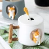 Kawaii Therapy Bottles<Kawaii Shiba Inu Ceramic Mug – Limited Edition
