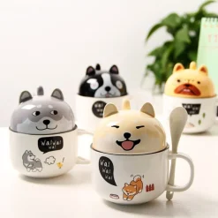 Kawaii Therapy Bottles<Kawaii Shiba Inu Ceramic Mug – Limited Edition