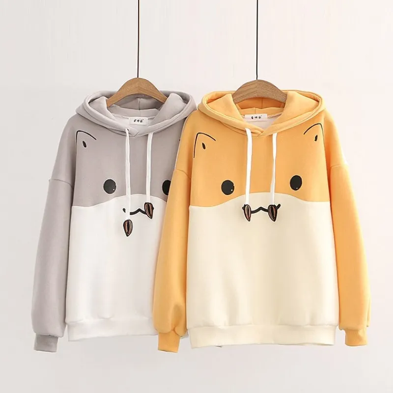 Kawaii Therapy Clothing<Kawaii Shiba Inu Japanese Style Hoodie – Limited Edition