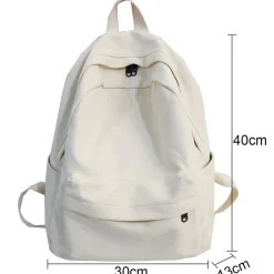 Kawaii Therapy School Backpacks | Preppy Backpacks<Kawaii Simple Korea Style Canvas Harajuku Backpack