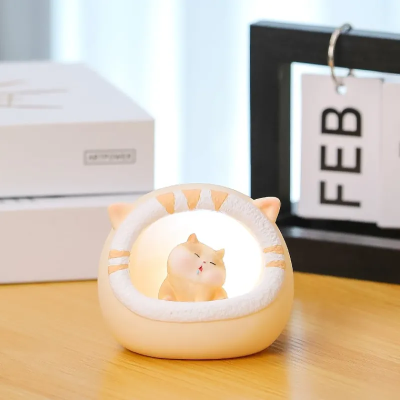 Kawaii Therapy Kawaii Lamps<Kawaii Sleepy Cat Harajuku Night Lamp