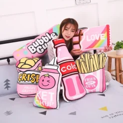 Kawaii Therapy Pillows<Kawaii Snacks Pillow Shaped Cushion – Limited Edition