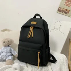 Kawaii Therapy Preppy Backpacks | Korea Style Backpacks<Kawaii Solid Color Korea Style Canvas Backpack