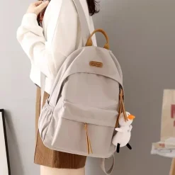 Kawaii Therapy Preppy Backpacks | Korea Style Backpacks<Kawaii Solid Color Korea Style Canvas Backpack