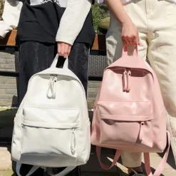 Kawaii Therapy Preppy Backpacks<Kawaii Solid Pastel Preppy Harajuku Backpack – Limited Edition