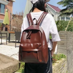 Kawaii Therapy Preppy Backpacks<Kawaii Solid Pastel Preppy Harajuku Backpack – Limited Edition