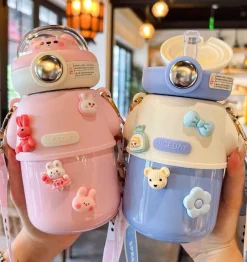 Kawaii Therapy Bottles<Kawaii Space Bear Thermos Bottle – Limited Edition