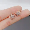 Kawaii Therapy Earrings<Kawaii Sparkling Flower Stud Earrings – Limited Edition