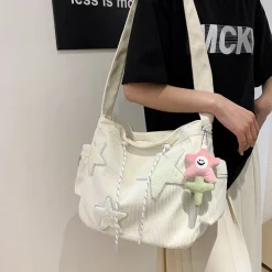 Kawaii Therapy Tote Bags | Shoulder Bags<Kawaii Starry Pastel Harajuku Sling Bag – Limited Edition