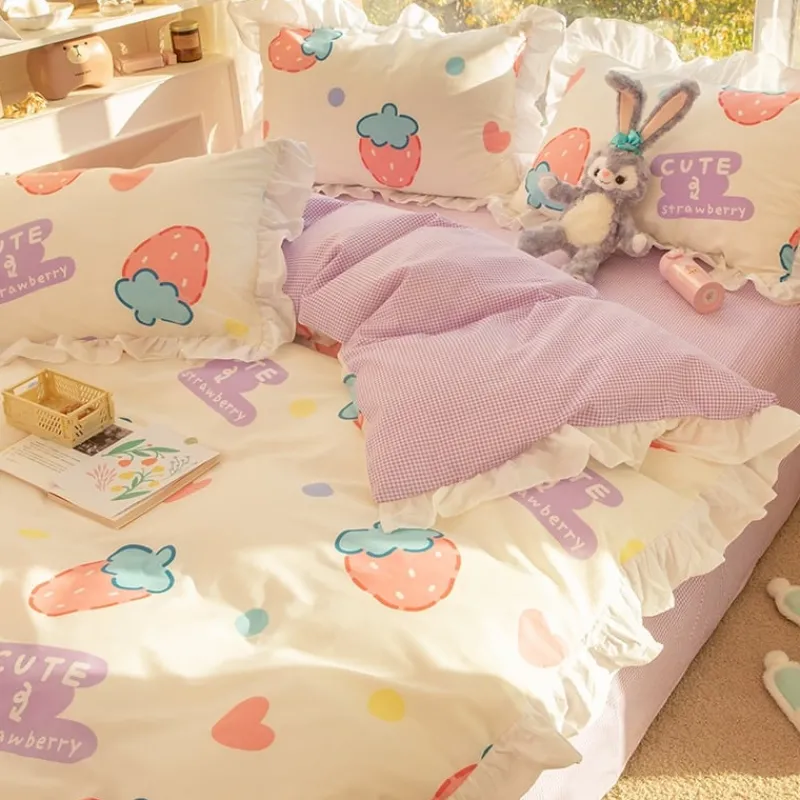 Kawaii Therapy Beddings<Kawaii Harajuku Pastel Bedsheet – Special Edition