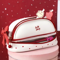 Kawaii Therapy Pencil Cases<Kawaii Strawberry Korea Style Pencil Case – Limited Edition