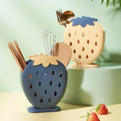 Kawaii Therapy Bottles<Kawaii Strawberry Utensil Holder – Limited Edition