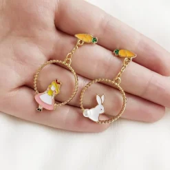 Kawaii Therapy Earrings<Kawaii Sweet Bunny Carrot Earrings – Limited Edition