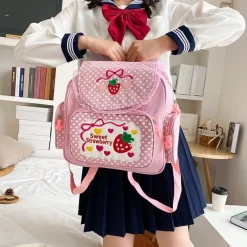 Kawaii Therapy School Backpacks | Preppy Backpacks<Kawaii Sweet Strawberry Harajuku Backpack – Special Edition