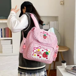 Kawaii Therapy School Backpacks | Preppy Backpacks<Kawaii Sweet Strawberry Harajuku Backpack – Special Edition