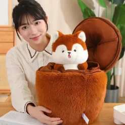 Kawaii Therapy Cute Stuffed Animals | Bunny<Acorn Squirrel Plush – Limited Edition
