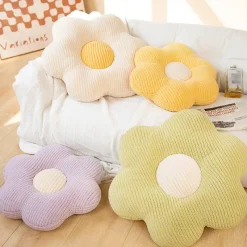 Kawaii Therapy Seat Cushions | Pillows<Aesthetic Flower Soft Seat Cushion (50cm)