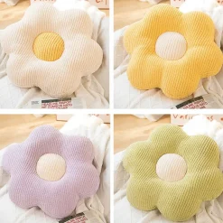Kawaii Therapy Seat Cushions | Pillows<Aesthetic Flower Soft Seat Cushion (50cm)
